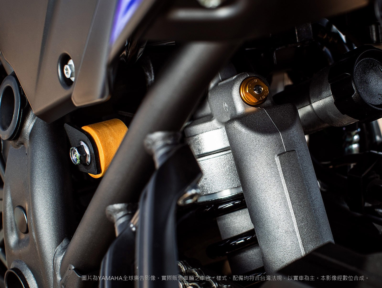 YAMAHA Tenere 700 ABS Φ43mm 全可調倒立前叉