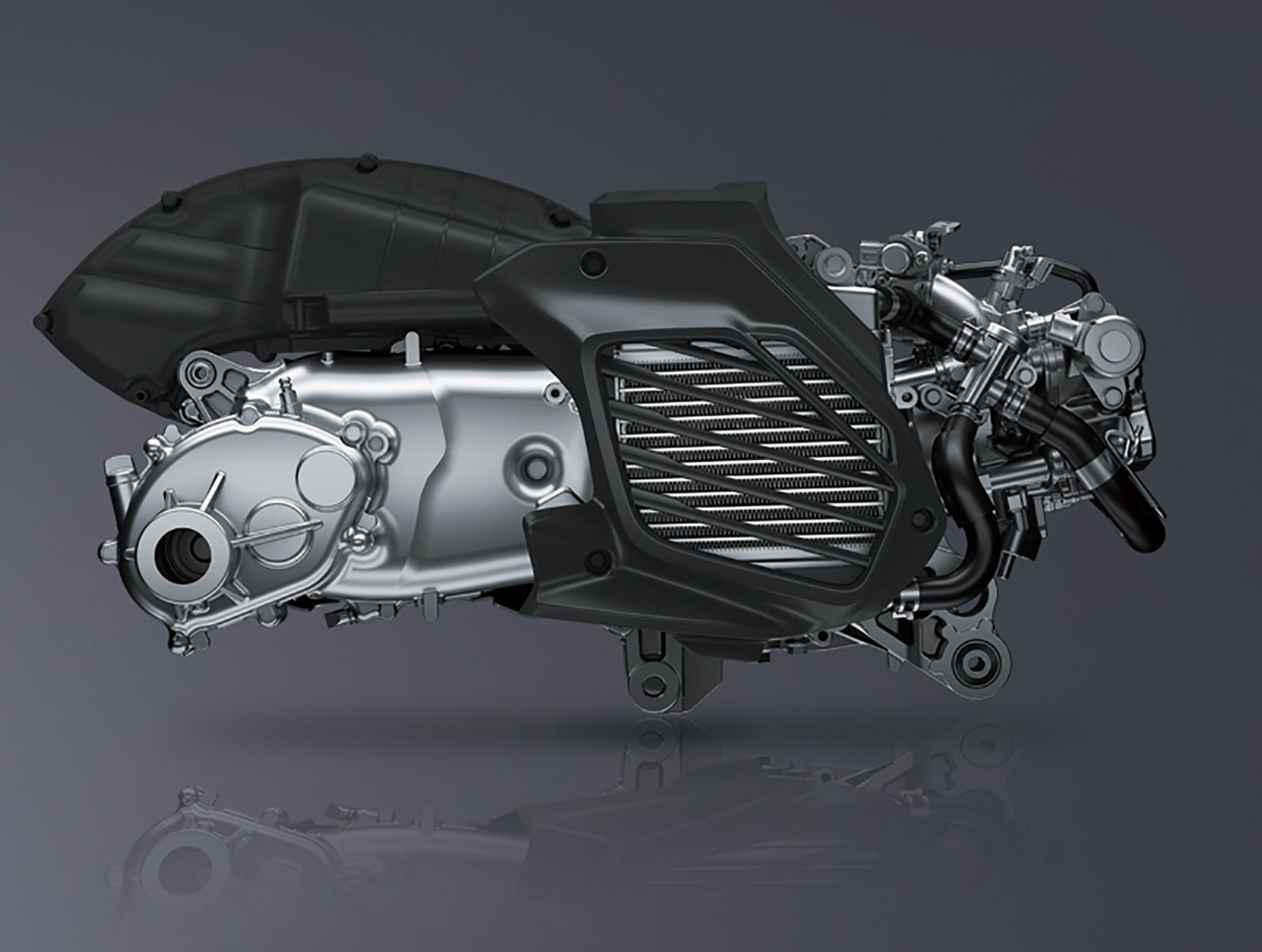 YAMAHA AUGUR 155 BLUECORE VVA 水冷引擎