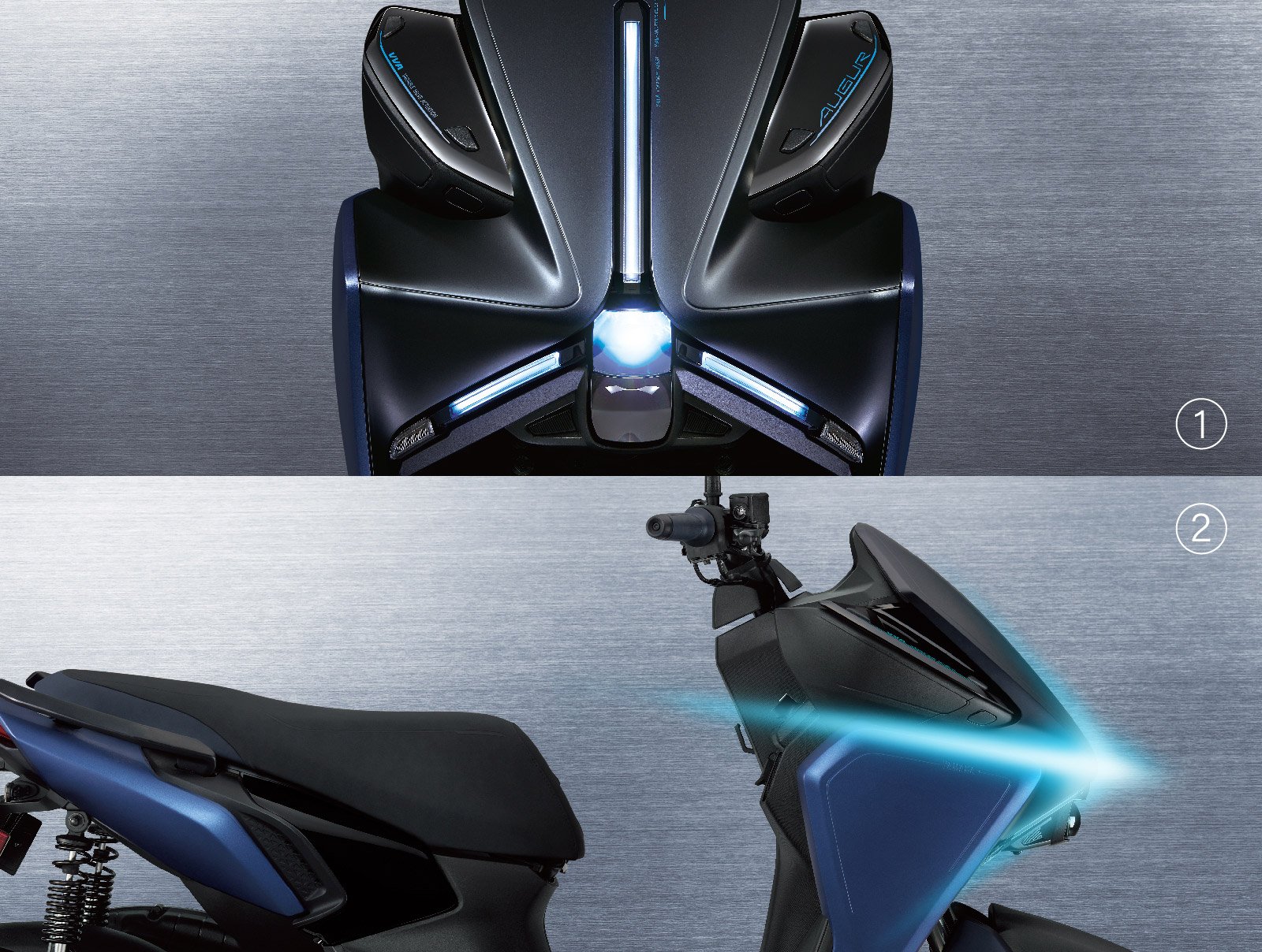 YAMAHA AUGUR 155 科技感前衛設計